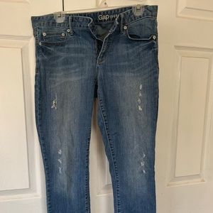 GAP Always Skinny Lightly Distressed Jeans
